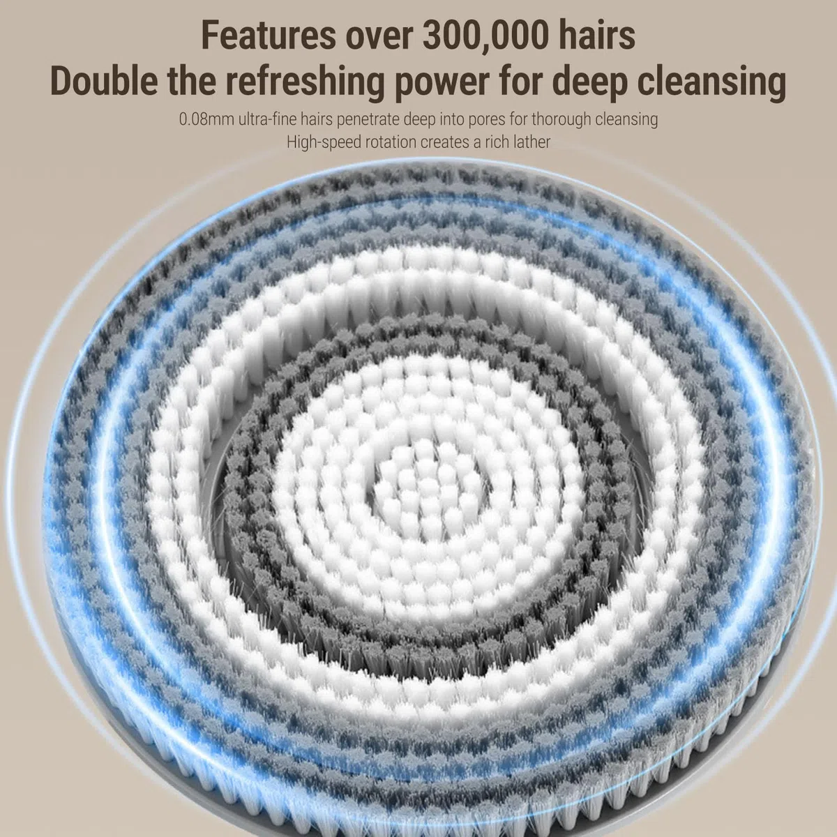 Luocute Épurateur de Dos électrique, Brosse de Douche Automatique Murale Mains Libres avec Poils Doux pour un Nettoyage en Profondeur et un Massage Relaxant, Réglage à 3 Vitesses,