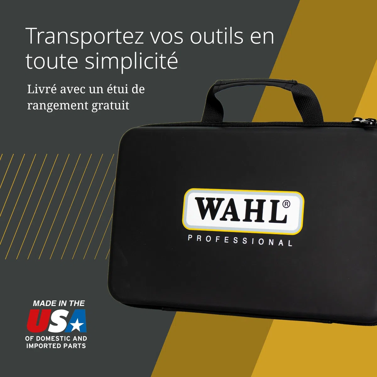 Wahl Cordless Super Taper et Beret, Set avec Étui de Voyage