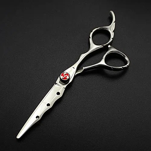 Coupe de cheveux, 6'' JP 440c Matte set coupe de cheveux amincissement barbier coupe ciseaux outils coiffure PAR