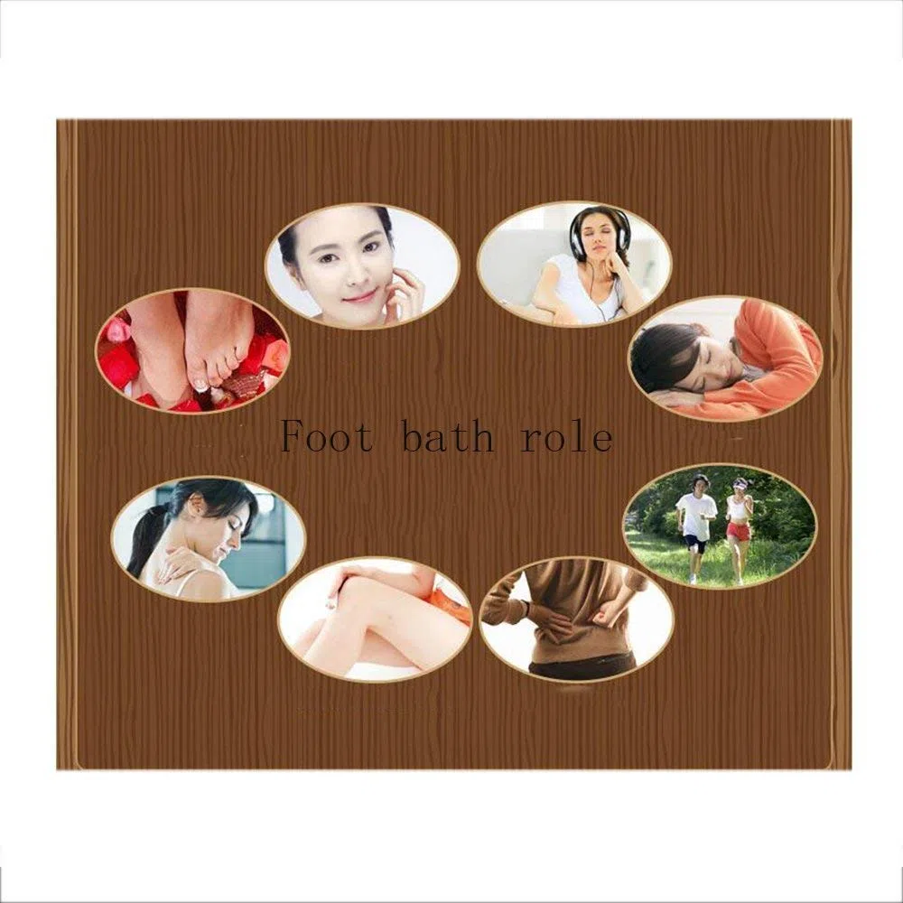 Seau de bain de pieds en bois naturel, baignoire de pieds domestique, seau de pieds cuit à la vapeur, bol de pédicure, barils de trempage des pieds, bassin en bois de pédicure en chêne, cadeau de