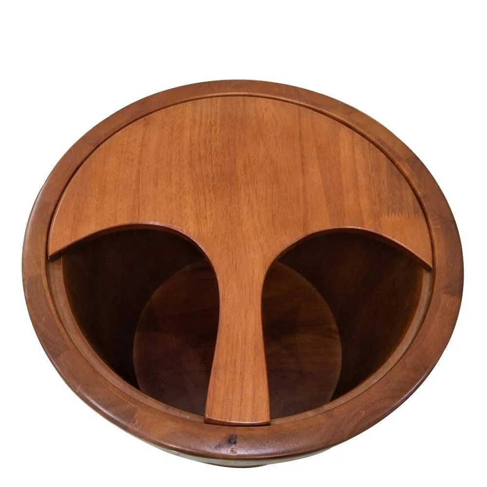 Seau de bain de pieds en bois naturel, baignoire de pieds domestique, seau de pieds cuit à la vapeur, bol de pédicure, barils de trempage des pieds, bassin en bois de pédicure en chêne, cadeau de