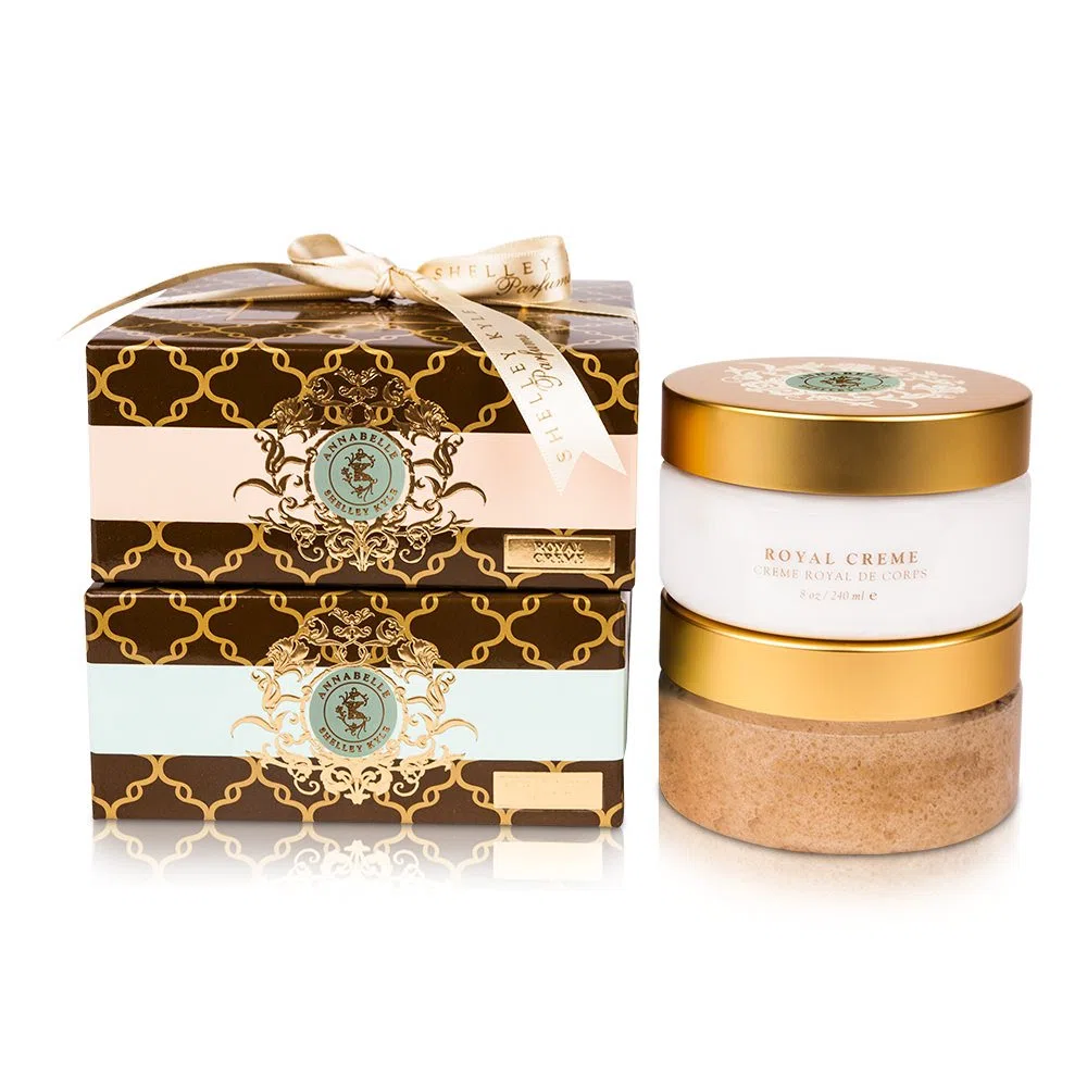 Shelley Kyle - Set de crème royale et gommage au sucre Annabelle
