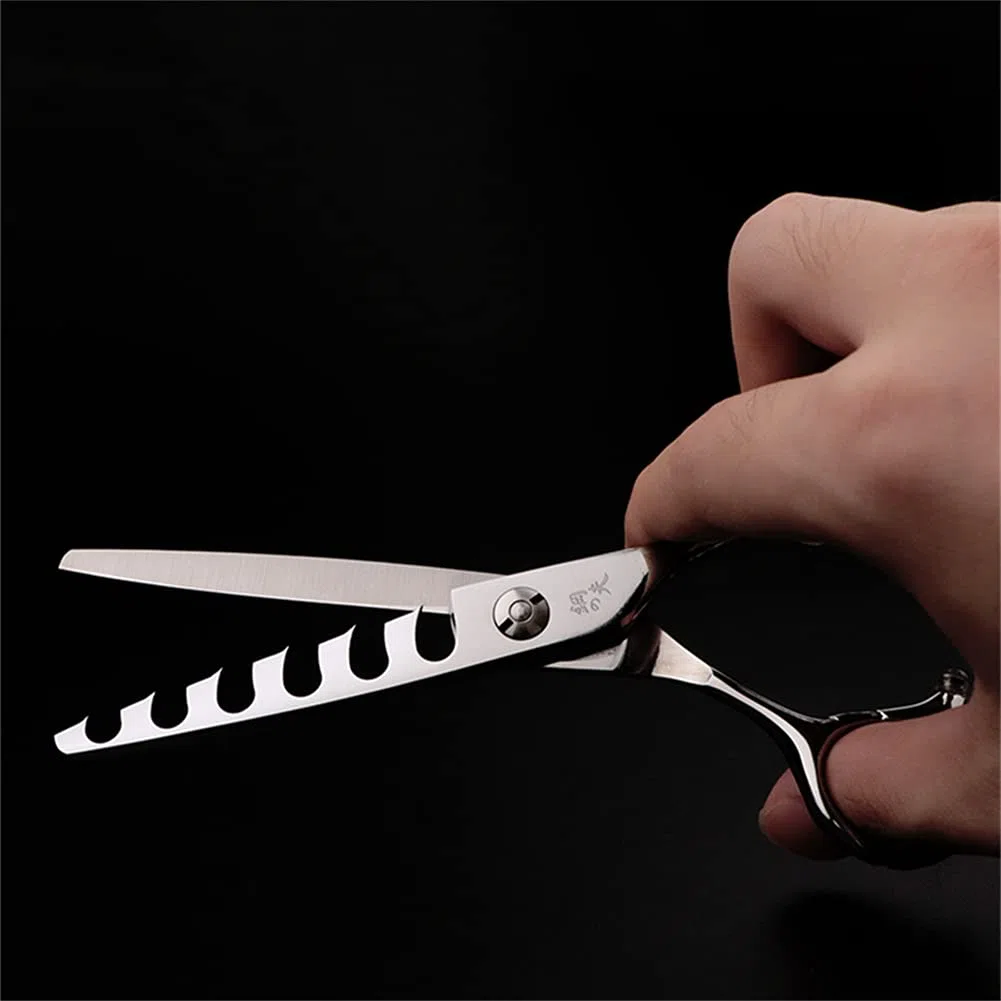 6 Pouces Coiffeurs Professionnels Barbiers, Ciseaux De Salon De Coupe De Cheveux, Ciseaux De Cheveux pour Tous Les Types De Cheveux, pour Hommes, Femmes, Étudiants, Débutants,A