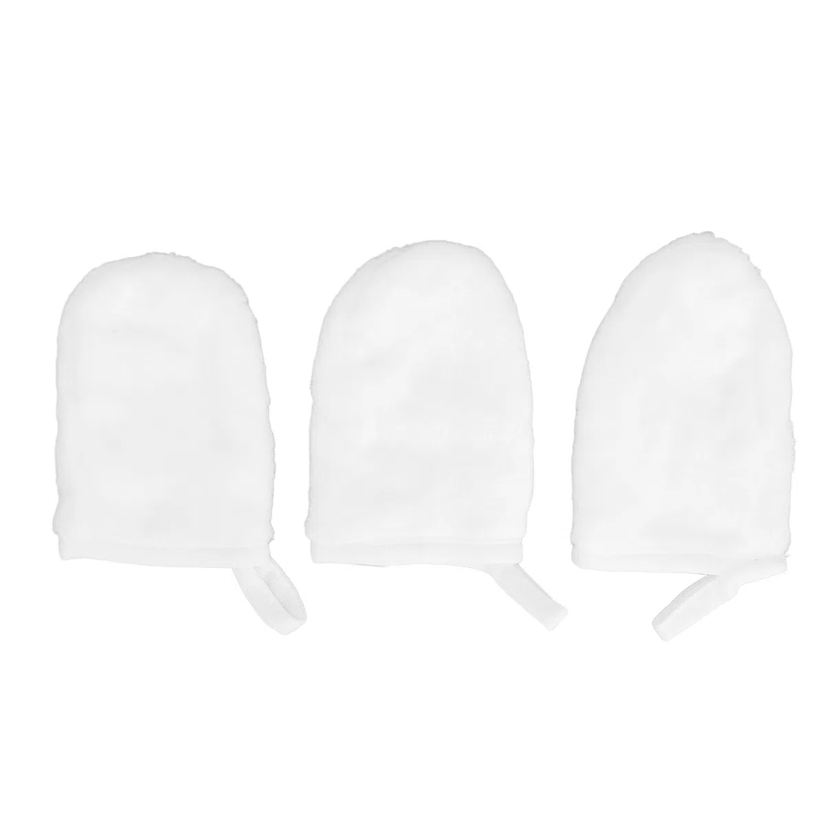 AMONIDA Démaquillants en Flanelle, Lot de 3 Lingettes Nettoyantes pour le Visage, Exfoliantes et écologiques, pour un Démaquillage Effort