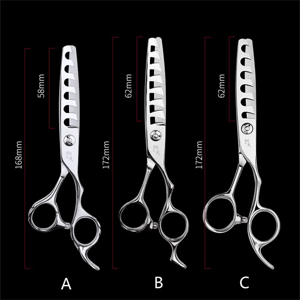 6 Pouces Coiffeurs Professionnels Barbiers, Ciseaux De Salon De Coupe De Cheveux, Ciseaux De Cheveux pour Tous Les Types De Cheveux, pour Hommes, Femmes, Étudiants, Débutants,A