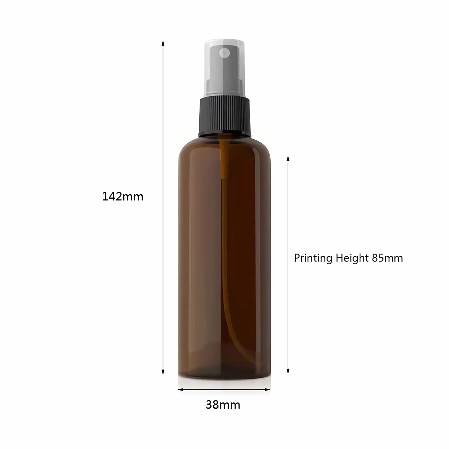 96 Pièces 100ml Vaporisateur Vide, Noir Petits Vaporisateur en Plastique, Flacon Spray Vide, Atomiseur Parfum, Bouteilles avec Pompe de Pulvérisation Noir de Voyage