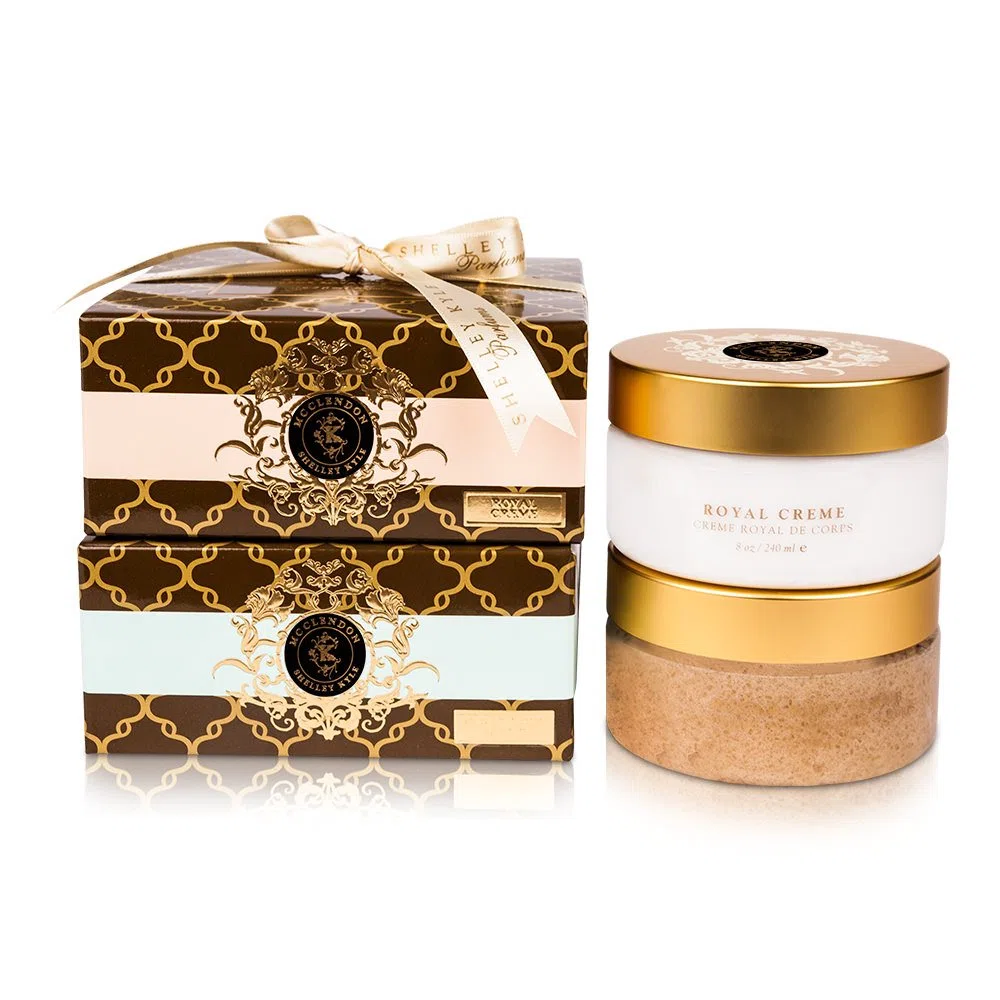 Shelley Kyle - Mcclendon Set de crème royale et gommage au sucre