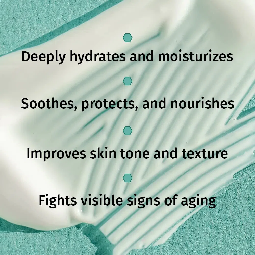 Creme hydratante visage | Soin visage | Huile de Coco et Aloe Vera | Anti age | Acne (4oz/113g)