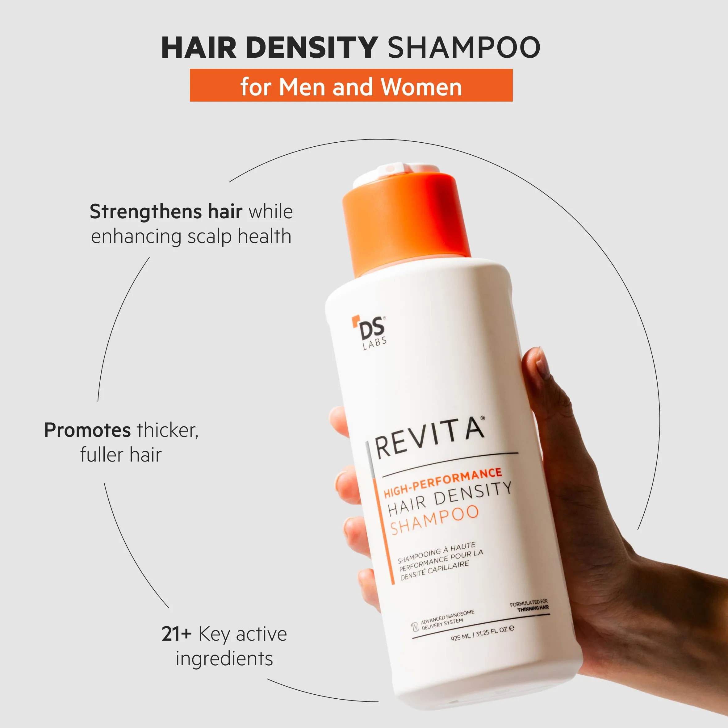 DS Labs Revita Shampoo & Conditioner - Anti-Chute & Amincissement (925ml)