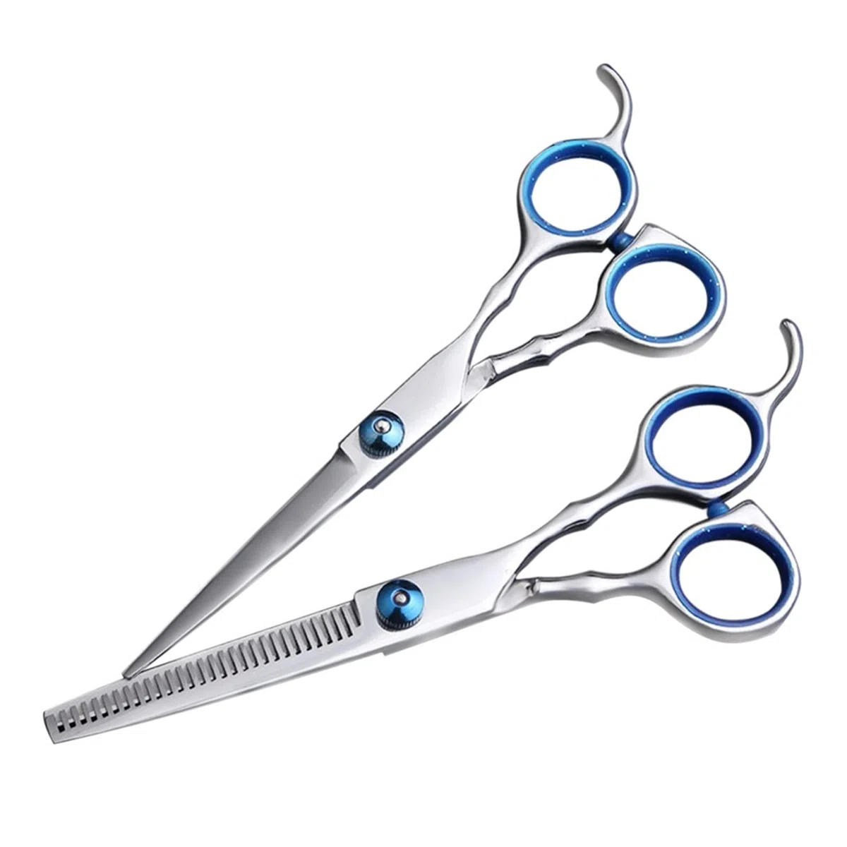 Outils de Coupe Ensemble d'outils de Coiffure pour barbier Ciseaux à effiler pour Coupe de Cheveux Ciseaux à Cheveux Ciseaux de Coiffure en Acier Inoxydable